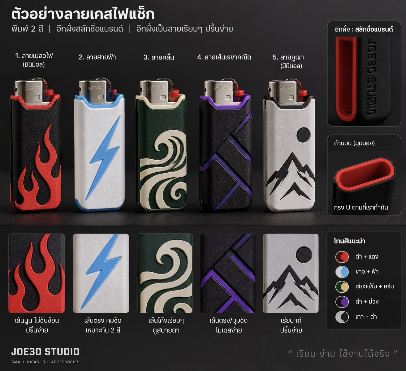 เคสไฟแช็กปกพาได้ทุกที